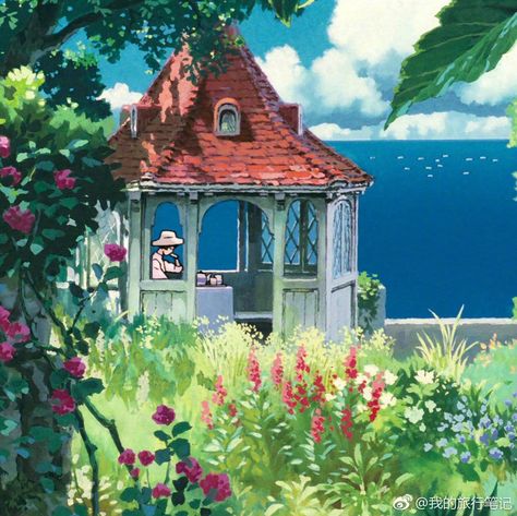 Studio Ghibli Films, Art Studio Ghibli, Studio Ghibli Background, الفن الرقمي, Arte Indie, Arte Peculiar, Arte 8 Bits, Ghibli Artwork, Studio Ghibli Movies