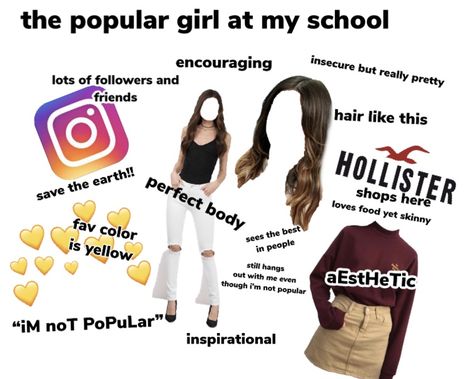 Popular Girl Aesthetic Outfits, Popular Girl Aesthetic High School, Popular Girl Aesthetic, School Moodboard, Winter Outfits Edgy, Popular Girls, Pop Punk Fashion, Middle School Outfits, Teenage Life