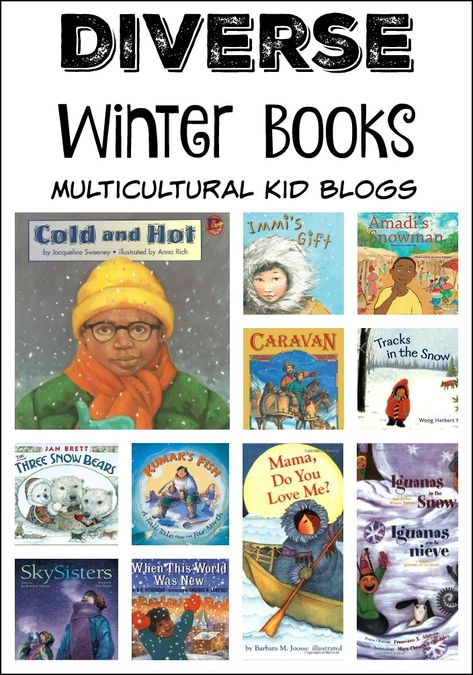 January Themes, Celebrating Diversity, Snow Activities, Winter Books, Diverse Books, Winter Preschool, Speech Activities, Mentor Texts, Preschool Books