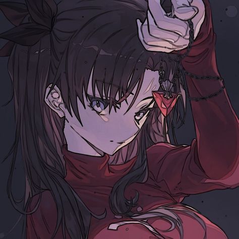 Cybergoth Anime, Rin Tohsaka, Tohsaka Rin, Anime Profile, Stay Night, Fate Stay Night, Iconic Characters, An Anime, Cartoon Art Styles