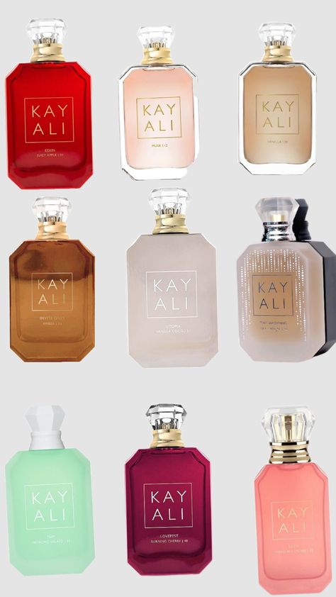 KAY ALI! Kai Ali Perfume, Kali Perfume, Kay Ali Perfume Vanilla, Kay Ali Perfume, Kay Ali, Luxury Perfume Packaging, Perfume Wishlist, Fragrance Lab, Diy Air Freshener