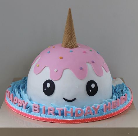 Narwhal Cake, Birthday Pie, Birthday Pies, 12th Birthday Cake, Pinata Cake, Jelly Cake, Beautiful Birthday Cakes, Engagement Cakes, Unicorn Cake