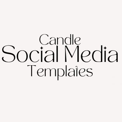 Social Media Templates for Candle Business |Candle Business Instagram Template Candle Business Instagram, Business Candle, Business Instagram, Candle Business, Social Media Templates, Instagram Business, Instagram Template, Social Media Template, Social Media Design