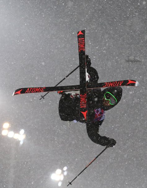 DAY 12: Josiah Wells of New Zealand competes during the Freestyle Skiing Men's Halfpipe http://sports.yahoo.com/olympics Ski Steeze, Skiing Freestyle, Snowboard Aesthetic, Ski Inspiration, Ski Pics, Adrenaline Sports, Skiing Aesthetic, Ski Aesthetic, Freestyle Skiing