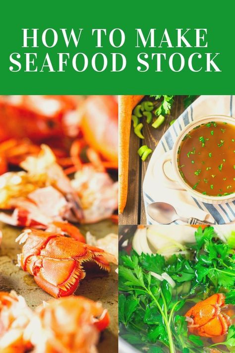 Seafood Shells, Seafood Soup Recipes, Seafood Stock, Stock Recipes, Slaw Recipe, Shell Fish, Cole Slaw, Fish Stock, Seafood Soup