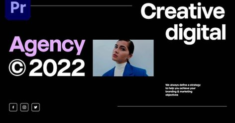 Get Creative Agency Promo that includes black & blogger, from our library of Openers. Get unlimited downloads with an Envato Elements subscription! Event Promo, Modular Structure, Corporate Presentation, Premiere Pro Cc, Black Bloggers, Swiss Design, Bold Typography, Promo Videos, Envato Elements