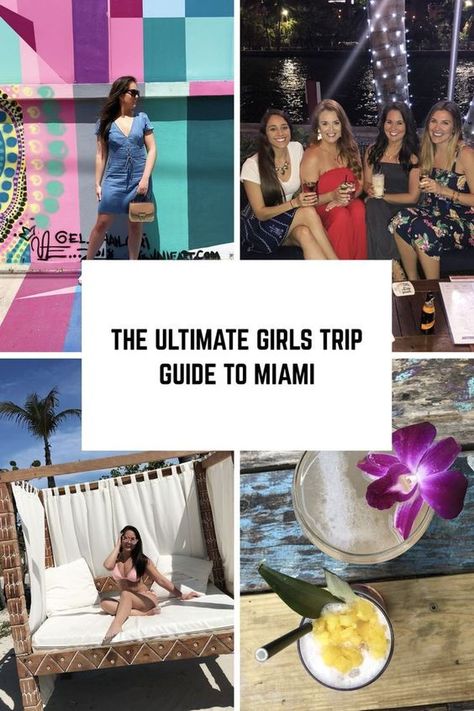 City Guide: Miami | Sweating Champagne Miami Girls Trip, Nikki Beach Miami, Miami Travel Guide, Miami Girls, Miami Vacation, Photos Bff, Miami City, Miami Travel, Nikki Beach