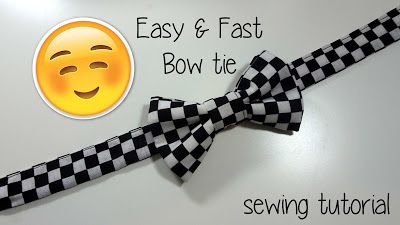 Child's bow tie | Charmed By Ashley Tie Sewing Pattern, Tie Pattern Free, Bow Tie Tutorial, Make A Bow Tie, Easy Bow, Toddler Bow Ties, Make A Tie, Bowtie Pattern, Make A Bow