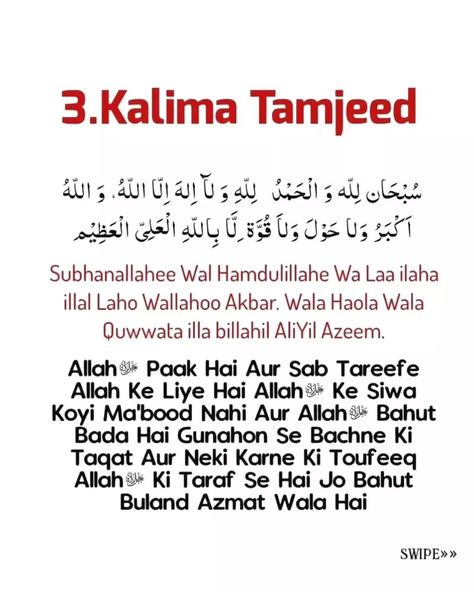 5 Kalimas Of Islam, Kalma Islam, Daily Zikr, How To Read Namaz, Islamic Literature, Muslim Words, Alhumdulillah Quotes, Killer Quote, Islam Quotes About Life