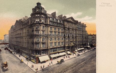 Palmer House Hotel, Chicago, United States Palmer House Chicago, Palmer House, Vintage Hotels, My Kind Of Town, Architecture Old, Good House, Art Institute Of Chicago, Grand Hotel, Chicago Illinois