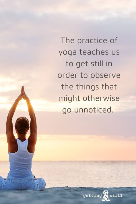 The skill of observation The practice of yoga teaches us to get still in order to observe the things that might otherwise go unnoticed. As I enter into a yoga practice, I can observe: The breath in my lungs… The tension in my shoulders… The thoughts in my mind… The presence of Spirit… Take a minute to get still and observe… What inner landscapes which so often go unnoticed can you awaken to? #Christianity #yoga #sadhana #spirituality #Lent Yoga Course Online, Ancient Yoga, Christian Yoga, Connection With God, Yoga Sutras, Yoga Philosophy, Sacred Architecture, Yoga Postures, Online Yoga