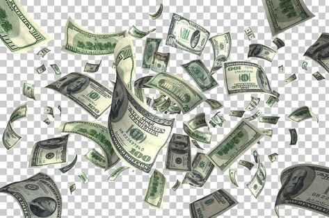 Money Flying, Episode Overlays, Hundred Dollar Bills, Raining Money, Fly Drawing, Money Background, Png Images For Editing, I Want Money, Billboard Mockup