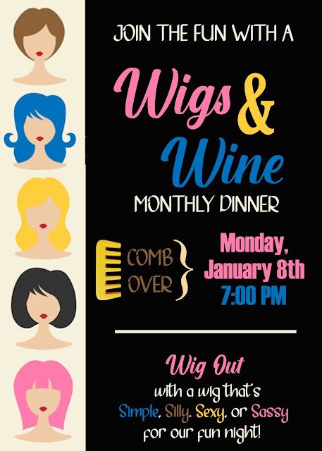 Wig And Wine Party, Wigs And Wine Party, Wig Party Invite, Fine As Wine Birthday Party, Wig Party Invitations, Wine Theme Birthday Party, Wine Birthday Invitations, Pixie Sticks, Burts Bees Lip