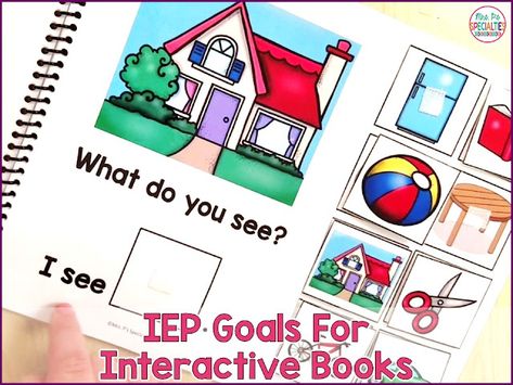 Interactive Books For Preschoolers, Adapted Books Free, Functional Life Skills, Teaching Money, Everyday Math, Thanksgiving Math, Classroom Strategies, Math Interactive, Iep Goals