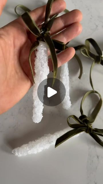 Borax Icicle Ornaments, Pipe Cleaner Icicles, Ice Cicles, Diy Icicle Ornaments, Holiday Prep, Icicle Ornaments, Winter Magic, Pipe Cleaner, Tag A Friend