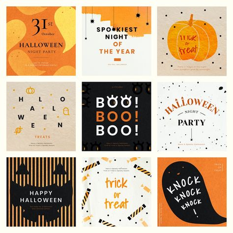 Halloween Social Media Post Ideas, Halloween Instagram Templates, Halloween Templates Instagram, Halloween Posts Instagram, Halloween Social Media Posts, Halloween Web Design, Halloween Design Graphic, Halloween Instagram Post, Halloween Poster Design