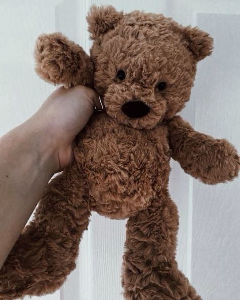 Teddy Bear Jellycat, Cute Aesthetic Stuffed Animals, Jelly Cat Bear, Jellycat Bear, Bear Jellycat, Joana Marcus, Jellycat Stuffed Animals, Cute Teddy Bear, Dream Gift