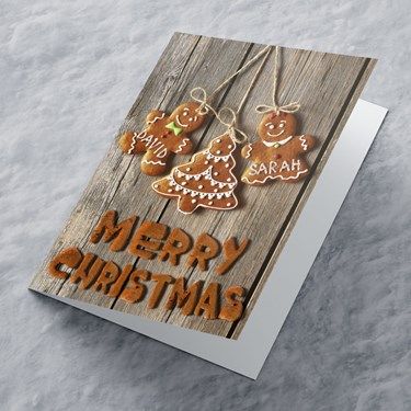 Personalised Christmas Cards | GettingPersonal.co.uk Newspaper Gift, Romantic Birthday Gifts, Christmas Biscuits, Hosting Christmas, Card Factory, Funny Birthday Gifts, Book Jewelry, Personalised Christmas Cards, Christmas Advent Calendar