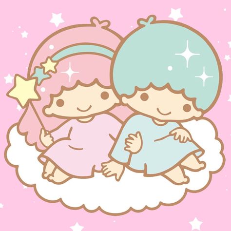 Sanrio icons Kiki And Lala, Custom Pacifier, Twin Stars, Little Twin Stars, Stars