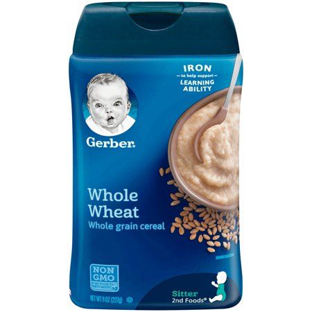 Best Probiotic Foods, Gerber Baby Food, Wheat Cereal, Whole Grain Cereals, Baby Cereal, Best Probiotic, Probiotic Foods, Rice Cereal, Healthy Brain