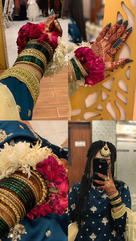 Girly Pics Instagram, Sanchak Dresses, Hand Gajra For Bride, Eid Photoshoot Ideas, Eid Pics, Short Mehndi Design, Eid Looks, Girly Dp, The Nerve