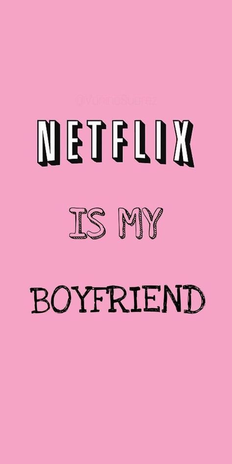 Netflix Is My Boyfriend, Phone Humor, Boyfriend Wallpaper, Funny Iphone Wallpaper, Wallpaper Tumblr, Mood Wallpaper, Funny Phone Wallpaper, Cartoon Wallpaper Iphone, Wallpapers Iphone