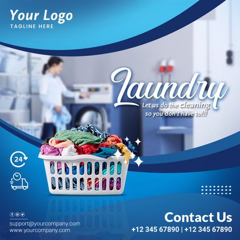 Laundry service social media post design#pikbest#templates Laundry Promotion Design, Laundry Service Poster Design, Laundry Poster Design, Laundry Flyer Design, Laundry Company, Laundry Logo, Modern Website Design, Laundry Design, Social Media Post Design