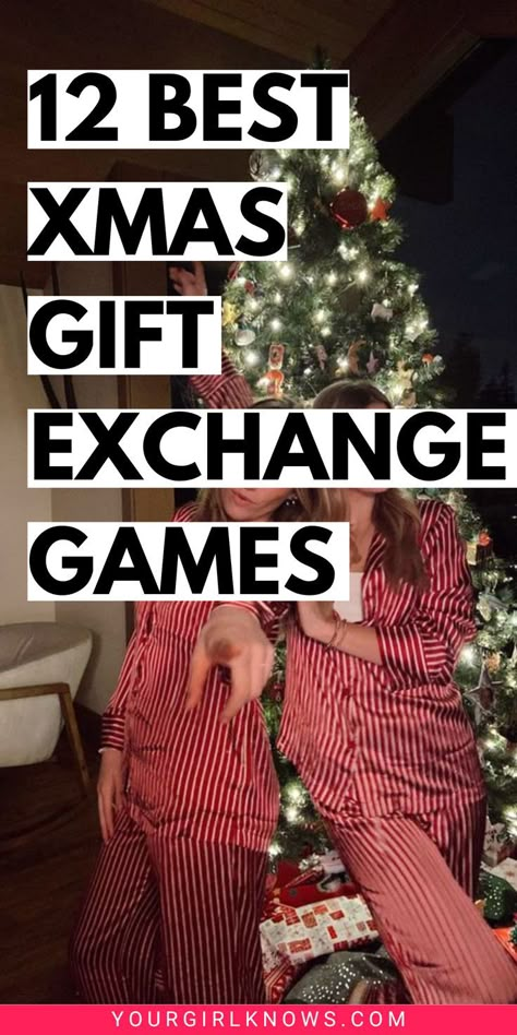 Before you get stuck in the same old Secret Santa routine or pulling names from a hat, let’s shake things up with some fresh, fun, and totally hilarious Christmas gift exchange games that everyone will love. Games For Giving Gifts, Alternatives To Secret Santa, Secret Santa Alternatives, Stuffed Socks Gift Exchange Ideas, Secret Santa Gift Exchange Ideas, Secret Santa Gift Exchange Game, Family Gift Exchange Ideas Christmas, Dirty Santa Alternatives, Fun Family Christmas Gift Exchange Ideas