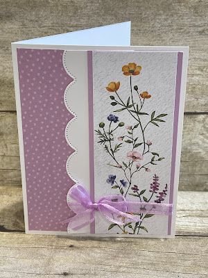 Scrapbooking Original, Designer Paper Cards, Make Paper Flowers, Dainty Flowers, Hand Made Greeting Cards, How To Make Paper Flowers, Designer Paper, Making Greeting Cards, Spring Cards