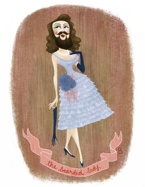 What Dream About Woman With Beard Means Girls With Mustaches, Women With Mustaches, Los Angeles River, Lillian Gish, Red Beard, Bearded Lady, Dream Symbols, Dream Meanings, Etsy Prints