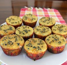 Food Lust People Love: Passion Fruit Muffins with Passion Fruit Glaze #MuffinMonday Fruit Glaze, Passion Fruit Cake, Pulp Recipe, Passionfruit Recipes, Fruit Muffins, Roll Cakes, Fruit Recipe, Sponge Cakes, Muffin Tin Recipes