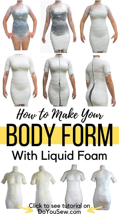 Dress Form Mannequin Diy, Mannequin Diy, Sewing Dress Form, Sew Your Own Clothes, Dress Form Mannequin, Plus Size Sewing, Sewing Alterations, Sewing Business, Make Your Own Clothes