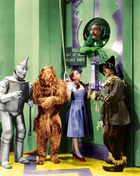 The Wizard of Oz! ♥️👸 Only my favorite movie, like EVER!! Wizard Of Oz Cast, Jack Haley, Ray Bolger, Wizard Of Oz Characters, Wizard Of Oz Movie, Wizard Of Oz 1939, Oz Movie, Cowardly Lion, Lana Turner