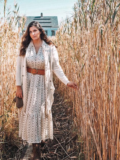 https://www.emilyjanejohnston.com/2019/10/shop-look-kennebunkport-coastal-moment.html Prairie Outfit, Kennebunkport Maine, Emily Jane, Fashion Diary, Prairie Style, Fashion Aesthetics, Trendy Plus Size Clothing, Brown Belt, Tall Girl