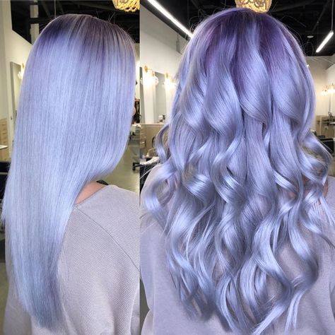 Discovered by Hair & Hairstyles. Find images and videos about purple hair, platinum hair and shiny hair on We Heart It - the app to get lost in what you love. Pastel Purple Hair, Creative Hair Color, Lilac Hair, Gorgeous Hair Color, Hair Color Pastel, Lavender Hair, Hair Color Purple, Platinum Hair, Pretty Hair Color