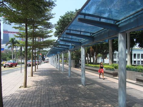 Covered Walkway, Urban Landscape Design, Urban Landscape, Walkway, Landscape Design, Trees, Google Search, Design, Landscape Designs