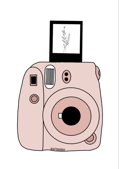 Camera Doodle, Camera Drawing, Instax Camera, Diy Jewelry Display, Diy Gifts For Him, Instax Mini, Fujifilm Instax Mini, Cute Cartoon Wallpapers, Jewellery Display