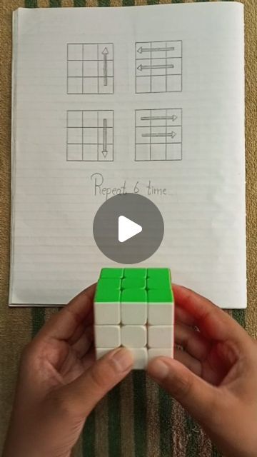 Magic Cube Solve, Cube Solve Trick, Cube Tricks, Rubiks Cube Patterns, Rubiks Cube Solution, Art Satisfying, Cube Toy, Cube Pattern, New Tricks