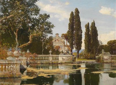 Learn Oil Painting, Salt Painting, 19th Century Paintings, Park Landscape, Historical Painting, Fantasy Art Landscapes, Painting Lessons, Classical Art, Old Art