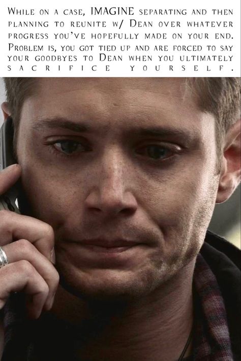 #imagine #deanwinchester #supernatural #jensenackles Imagine Dean Winchester, Imagine Supernatural, Dean Winchester Imagines, Dean Winchester Gif, Supernatural Bunker, Supernatural Imagines, Supernatural Jensen, Supernatural Funny, Dean Winchester