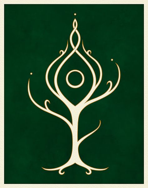 Meticulous Madness: Elvish Trees Druid Tattoo, Elven Tree, Tree Symbol, Nature Symbols, Symbols And Meanings, Celtic Symbols, Symbol Design, Design Tattoo, Tree Tattoo