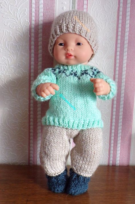 Knitting Dolls Clothes, Doll Clothes, Lily, Dolls, Couture, Knitting, Crochet, Clothes