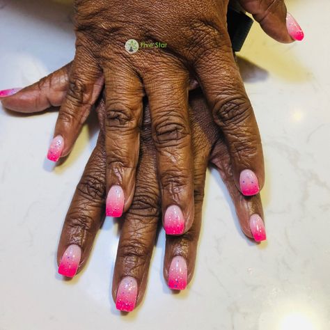 3 color ombre nails by our Nail Tech Lolo ❤️  #fivestar #nails #spa #manicure #pedi Color Ombre Nails, Spa Manicure, Nails Spa, Star Nails, Us Nails, Nail Spa, Ombre Nails, Nail Tech, Five Star