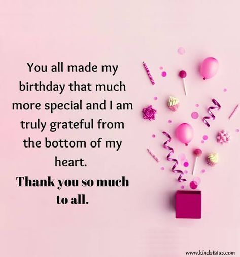 Thank You Quotes For Birthday, Birthday Wishes Reply, Thanks For Birthday Wishes, Birthday Celebration Quotes, Thank You For Birthday Wishes, Birthday Wishes Pics, Thank You Wishes, Art App, Birthday Wishes For Daughter