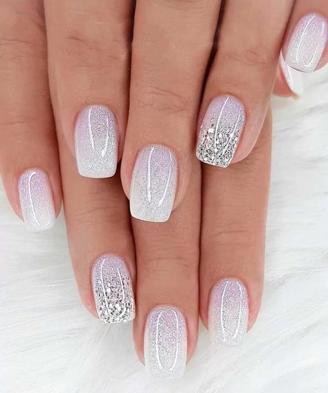 Dream Wedding Nails, January Nail Designs, January Nails, Fingernail Designs, Nail Colors Winter, Stylish Nails Designs, Accent Nail, Christmas Gel Nails, Cute Gel Nails