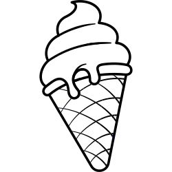 Ice Cream Clipart Black And White, Drawing Of Ice Cream, Ice Cream Drawing Easy, Ice Cream Drawing For Kids, Ice Cream Draw, Nice Ice Cream, Cream Images, Ice Cream Drawing, Ice Cream Coloring