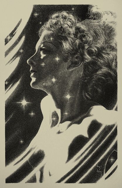 Virgil Finlay by Thomas Shahan 3, via Flickr Virgil Finlay, White Drawing, Disegni Artistici, Arte Inspo, Wow Art, Black And White Drawing, 판타지 아트, Ethereal Art, Ink Illustrations