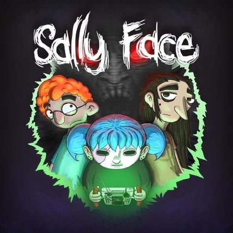 Sally Face Game, Face Icon, Sally Face, Phone Themes, Indie Games, Horror Game, Face Cover, Halloween Fun, Costume Accessories