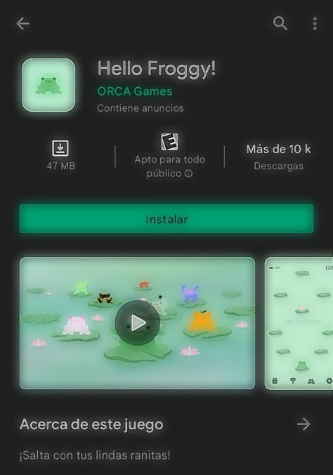 Hello Froggy! Aesthetic Games, Aesthetic Apps Games, No Wifi Games, Suggested App, App Store Games, Relaxing Game, Kawaii Games, Game Sites, Cute App