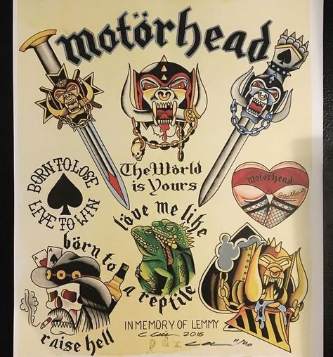 ♠️ MotörHoppi 🤘🏼 on Instagram: “♠️” Motorhead Tattoo, Hip Tattoo Quotes, American Traditional Rose, Urban Tattoos, Spirit Tattoo, Sailor Jerry Tattoos, Skull Sleeve Tattoos, Biomechanical Tattoo, Sweet Tattoos